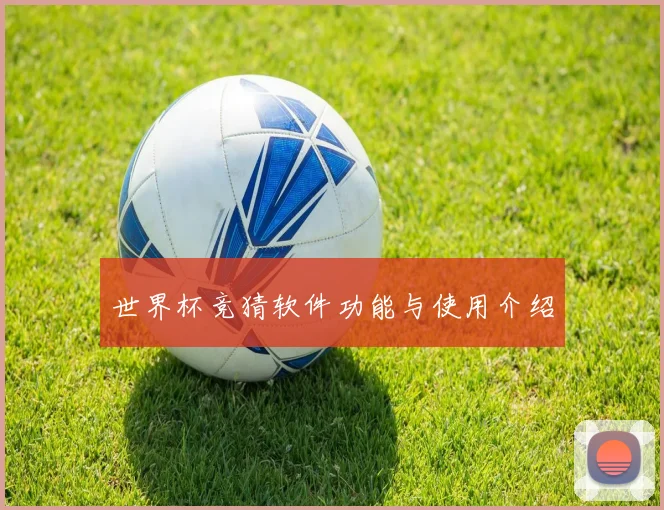 世界杯竞猜软件功能与使用介绍